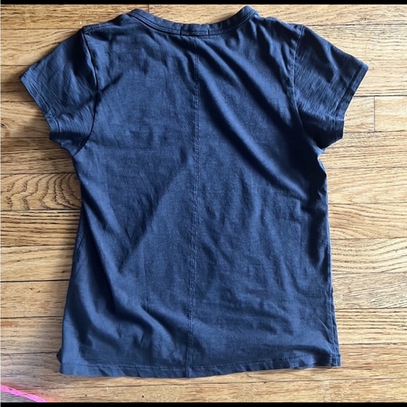 Rag & Bone Rose Script Jersey Tee - Picture 8 of 12